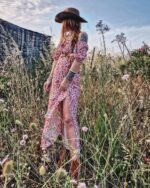 Aneya midi floral φόρεμα - Image 8