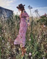 Aneya midi floral φόρεμα - Image 6