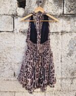 Elyana leopard mini φόρεμα - Image 2