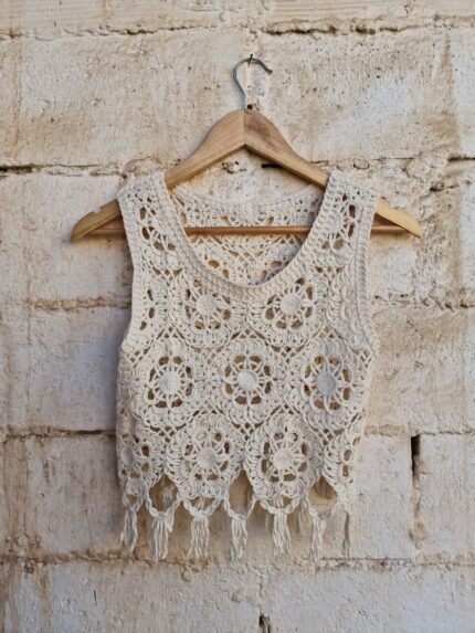 Emilly πλεκτό cropped top