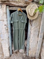 Cropped salopette - Image 4