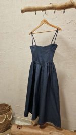 Egeria jean midi dress - Image 3