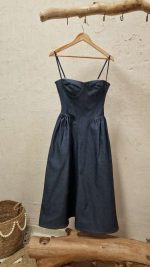 Egeria jean midi dress - Image 4