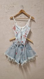 Kimolos jean shorts - Image 4