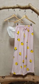 Pink lemon pants
