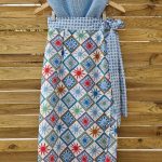 Summer midi wrap skirt