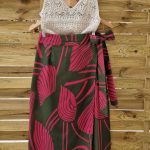 Amelia wrap pareo-skirt