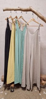 Sifnos linen jumpsuit