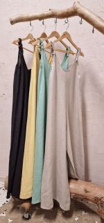 Sifnos linen jumpsuit - Image 6