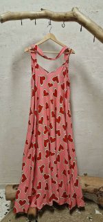 Sweetheart maxi viscose dress - Image 4