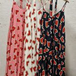 Sweetheart maxi viscose dress