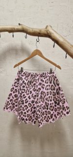 Codey leopar jean shorts - Image 5