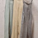 Tailer linen salopette