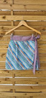 Skiathos mini wrap skirt - Image 2