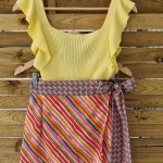 Skiathos mini wrap skirt