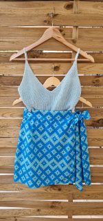 Thasos mini wrap skirt