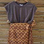 Thasos mini wrap skirt