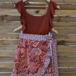 Komo mini wrap skirt
