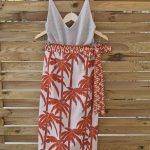 Corfu midi wrap skirt