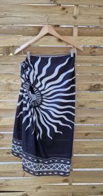 Kythnos linen midi pareo - Image 2