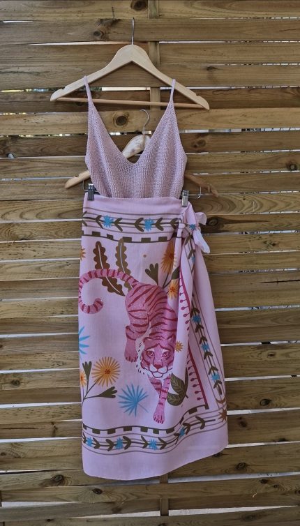 Kythnos linen midi pareo