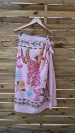Kythnos linen midi pareo - Image 2
