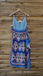 Kythnos linen midi pareo