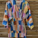 Lefkada mini wrap cotton dress