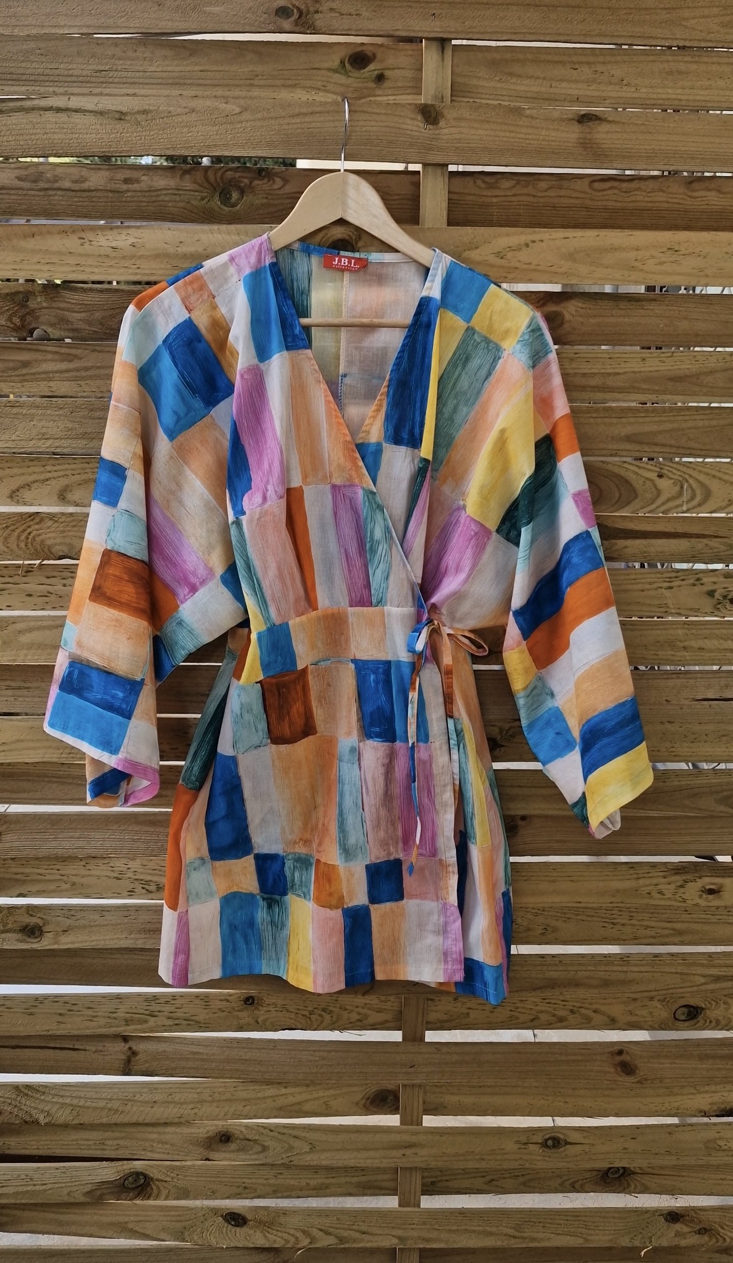 2026/08/1000088754.jpg Lefkada mini wrap cotton dress - Image 1