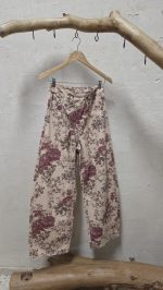 Floral jean