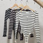 Kelem striped bodysuit