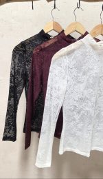 Violets lace blouse - Image 5
