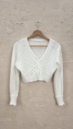 Violeta cropped cardigan