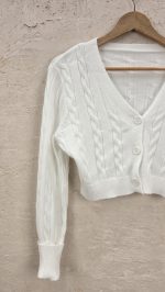 Violeta cropped cardigan - Image 2